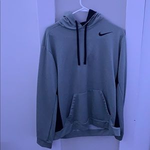 Gray Nike sweatshirt